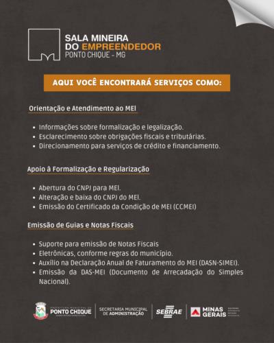 Sala Mineira do Empreendedor 