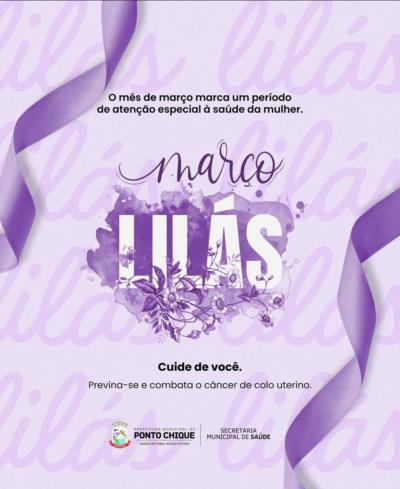 O mês de março marca um período de atenção especial à saúde da mulher.