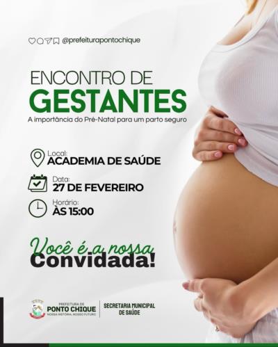 Encontro de Gestantes.