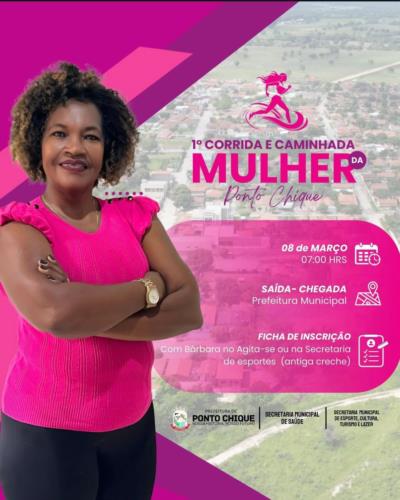 1º Corrida e Caminhada da mulher