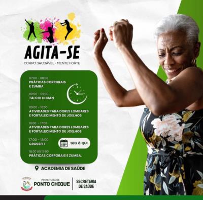 AGITA-SE: Corpo Saudável, Mente Forte.