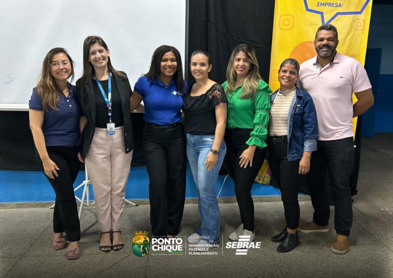 Capacitação MEI: Prefeitura de Ponto Chique e Sebrae promovem palestra sobre direitos e deveres