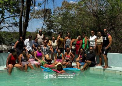 Idosos do Centro de Convivência participam de passeio ao Rancho Mangueiras