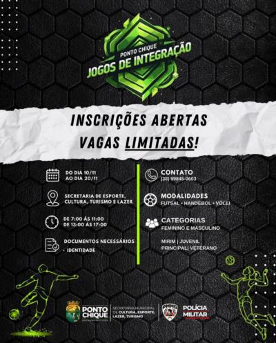 EDITAL DOS JOGOS DE INTEGRAÇÃO